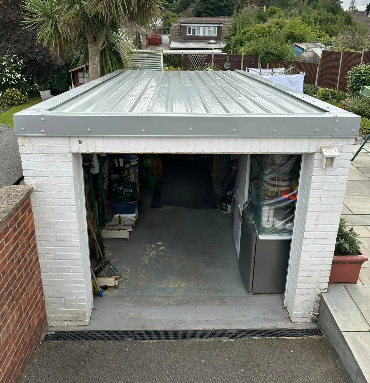 Garage roofs London